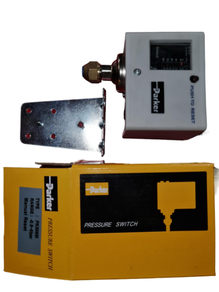 Niederdruckschalter / Pressostat Parker PK506M m. Reset