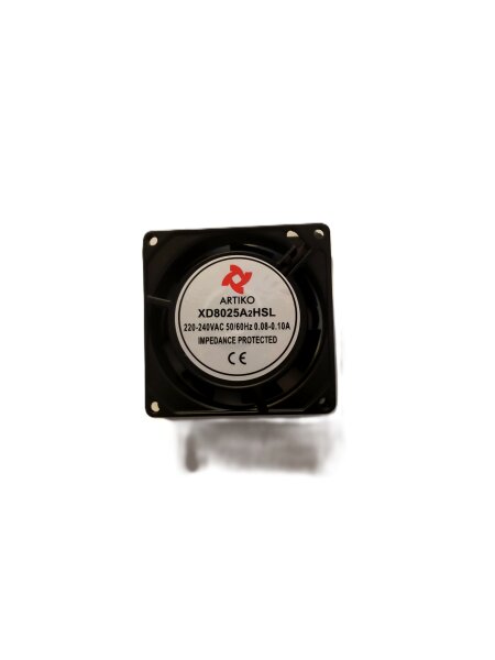 Axialventilator 80x80x25mm, 220V