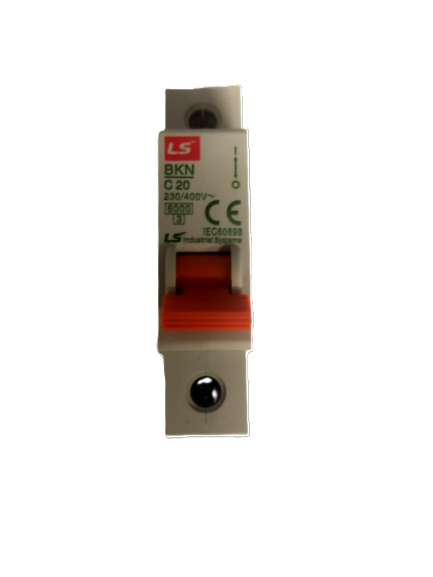 Einfachsicherung 1-polig 220V 20A