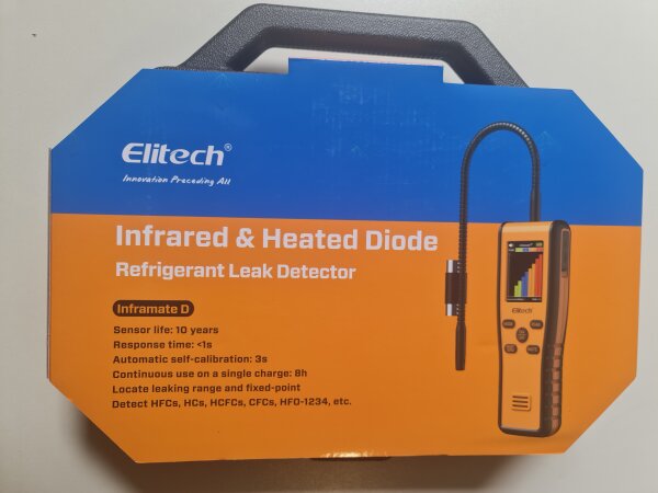 Elitech Lecksuchgerät Infrared & Heated Diode Kofferset Inframate D