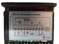 Kühlstellenregler Lett ETC-974 10A, INKL 2x...