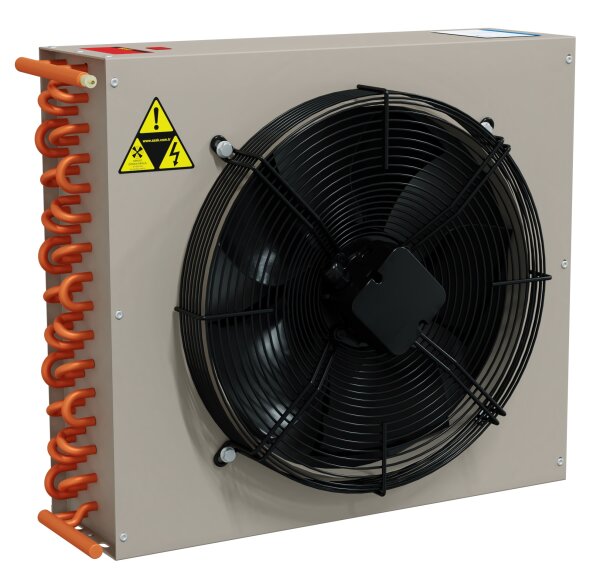 Verflüssiger 8.922W-19,4m² (ohne 400er Lüfter) 62x53x18cm