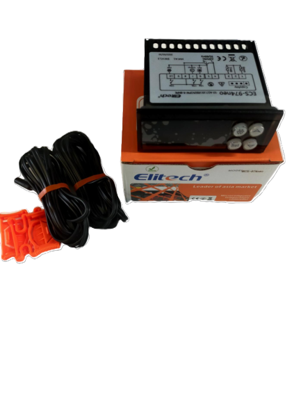 Kühlstellenregler Elitech ECS-974neo 230V/50Hz inkl. 2 Fühler TK