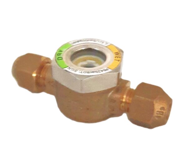 Schauglas Artiko 1/4", Bördel