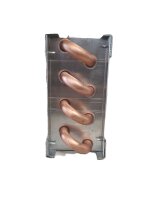 Kühlthekenverdampfer 200,0x8,0x16,5cm (4x2=8 Rohre)